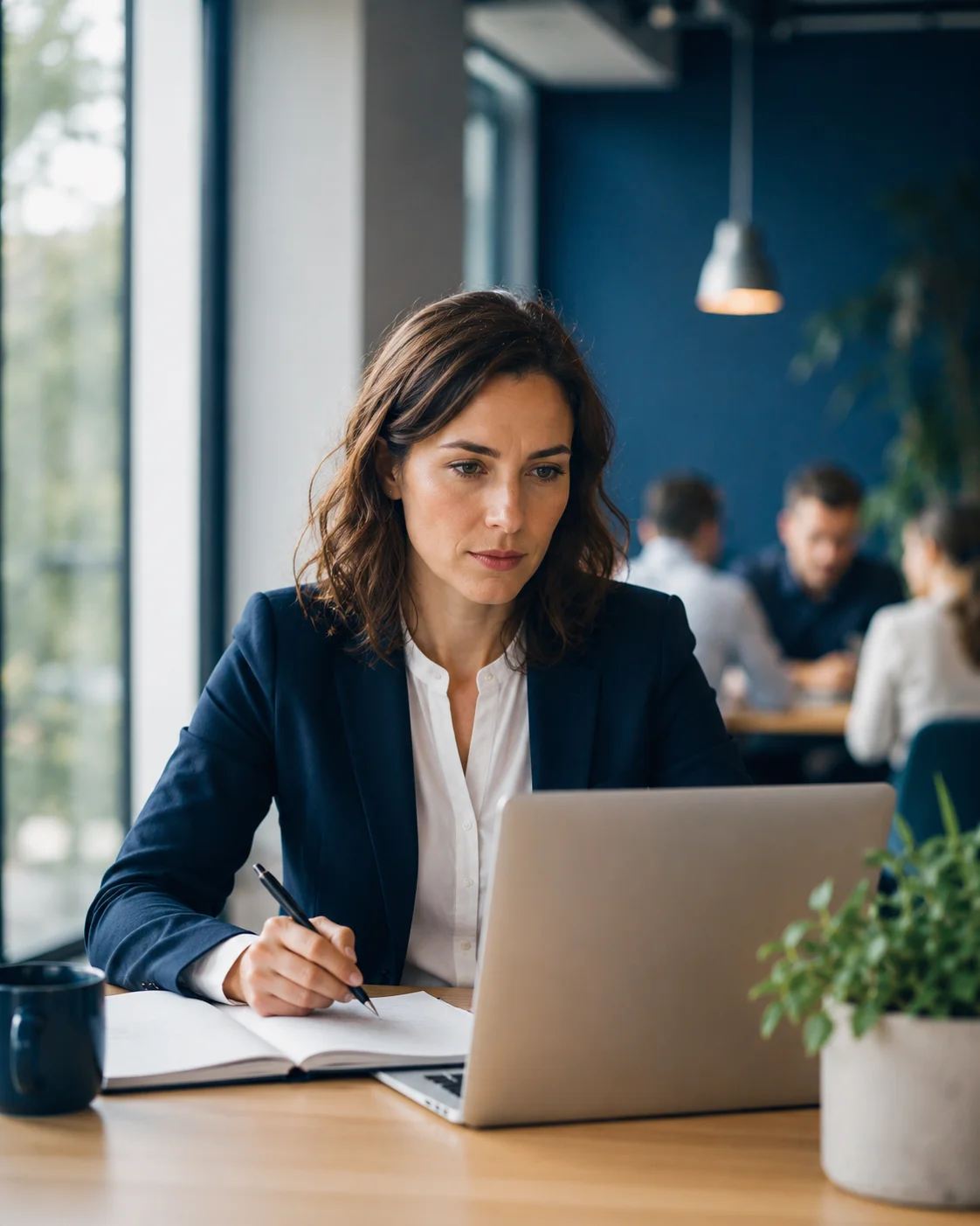 Salle de formation moderne avec apprenants