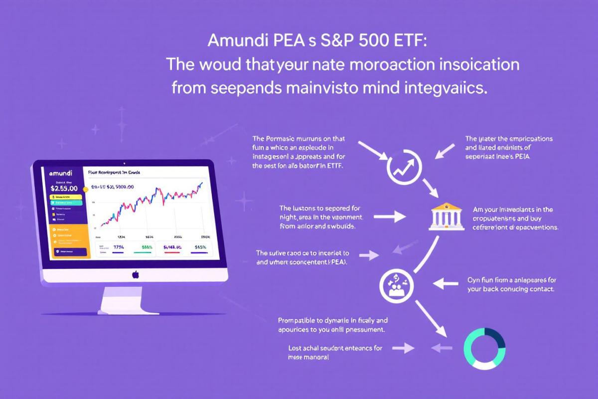 Amundi PEA S&P 500 ETF : guide complet PSP5 (ISIN FR0011871128)