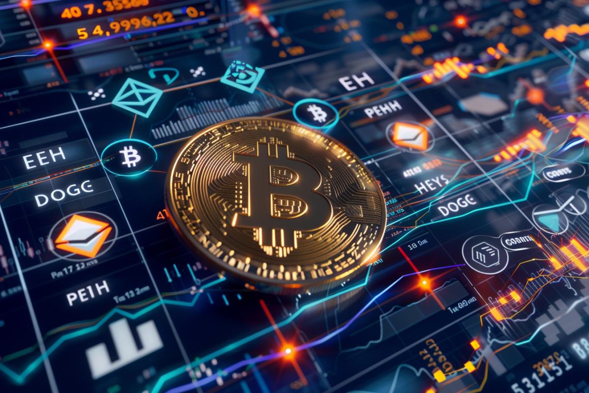 Bitcoin atteint 1T$ en capitalisation, ETH et DOGE en tête de la reprise altcoin