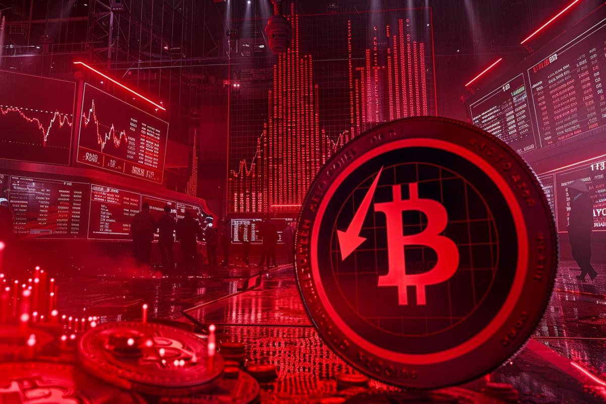Bitcoin chute de 10% après record, liquidations crypto dépassent 1 milliard $