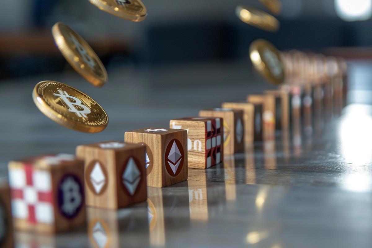 Bitcoin chute de 7% après avoir atteint 64K$, entraînant 600M$ de liquidations crypto
