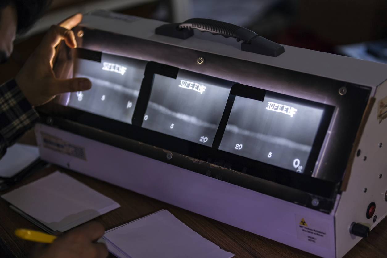 machine d'emballage contr&ocirc;le qualité
