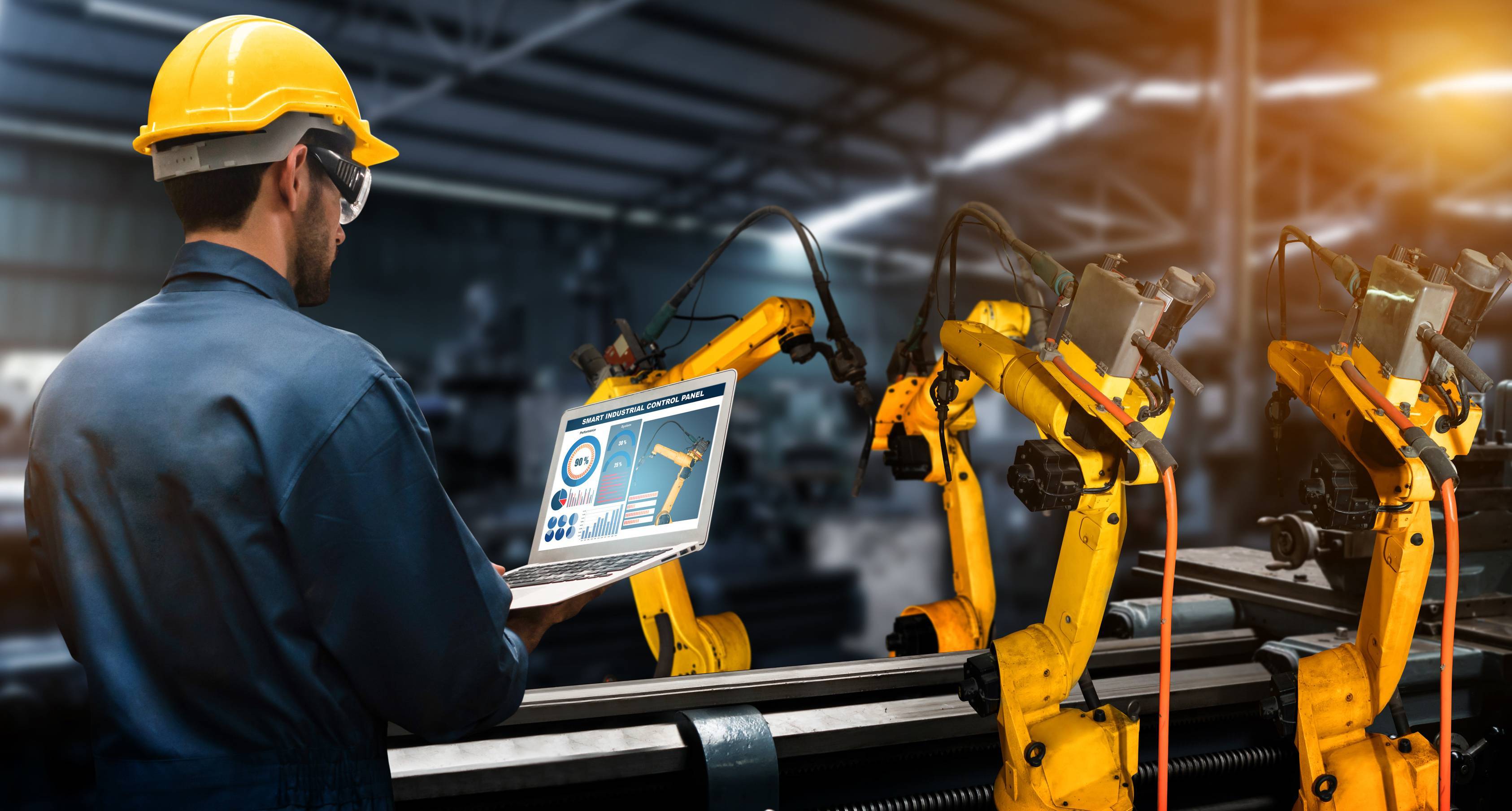 machine de contr&ocirc;le qualité en industrie