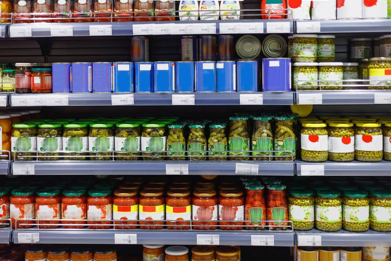 présentoir de produits