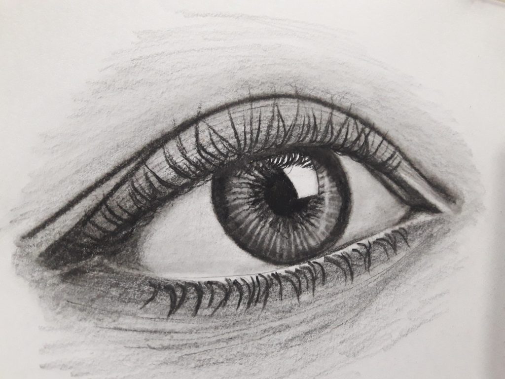 dessin yeux