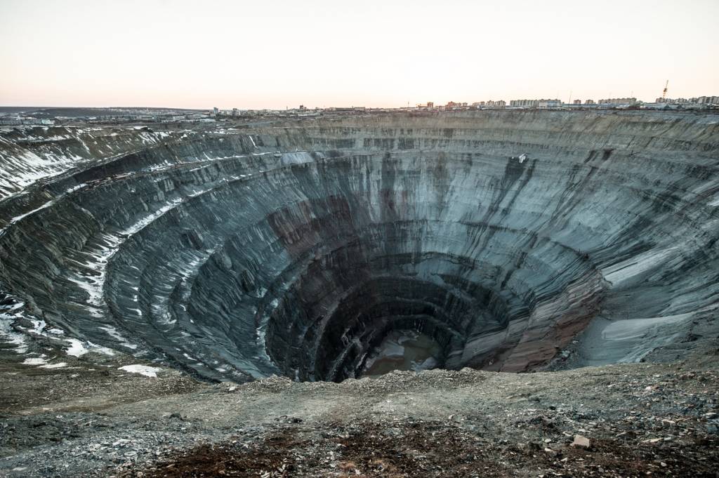 mine de diamant