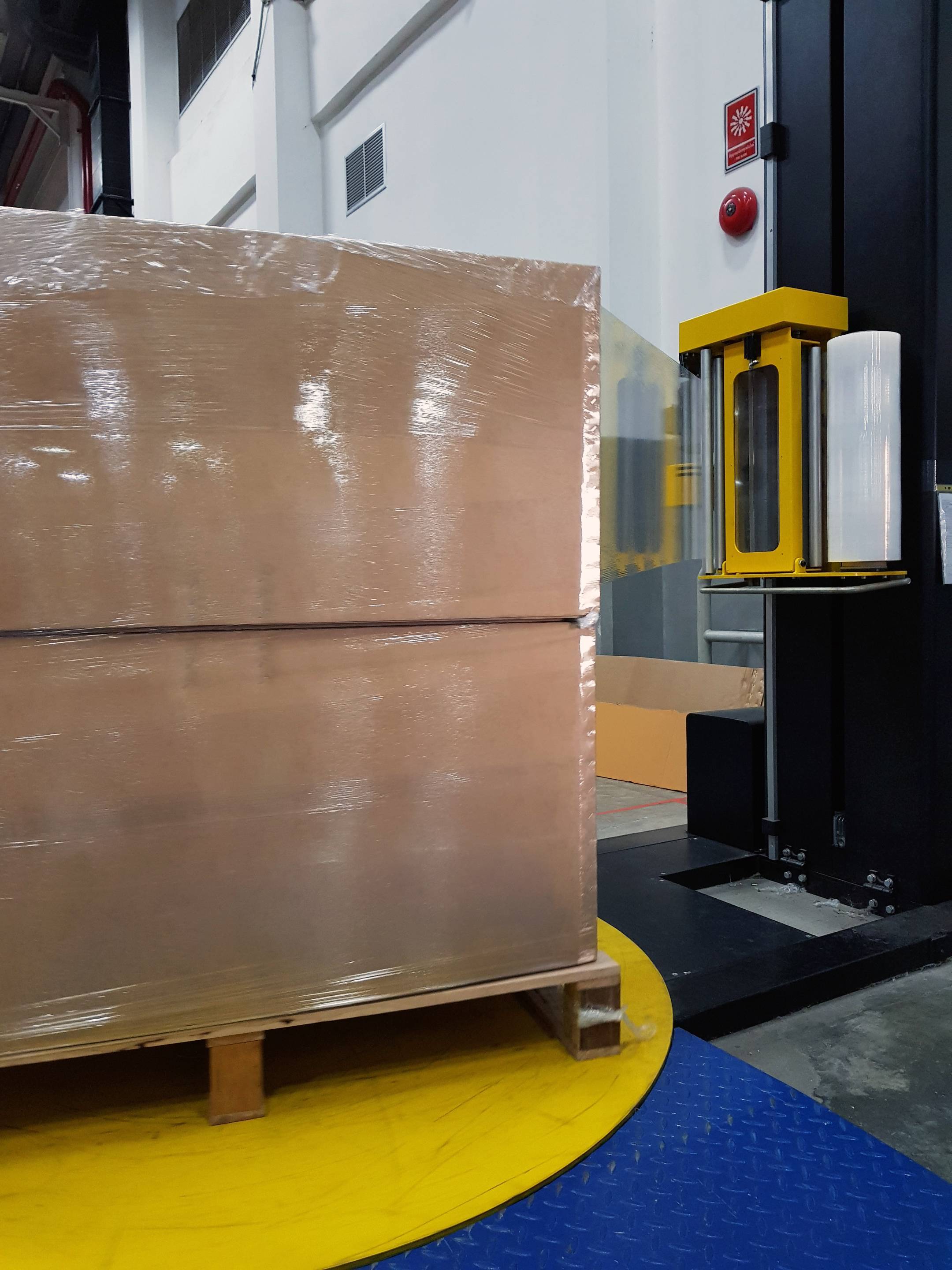 banderoleuses film plastique, machine d'emballage