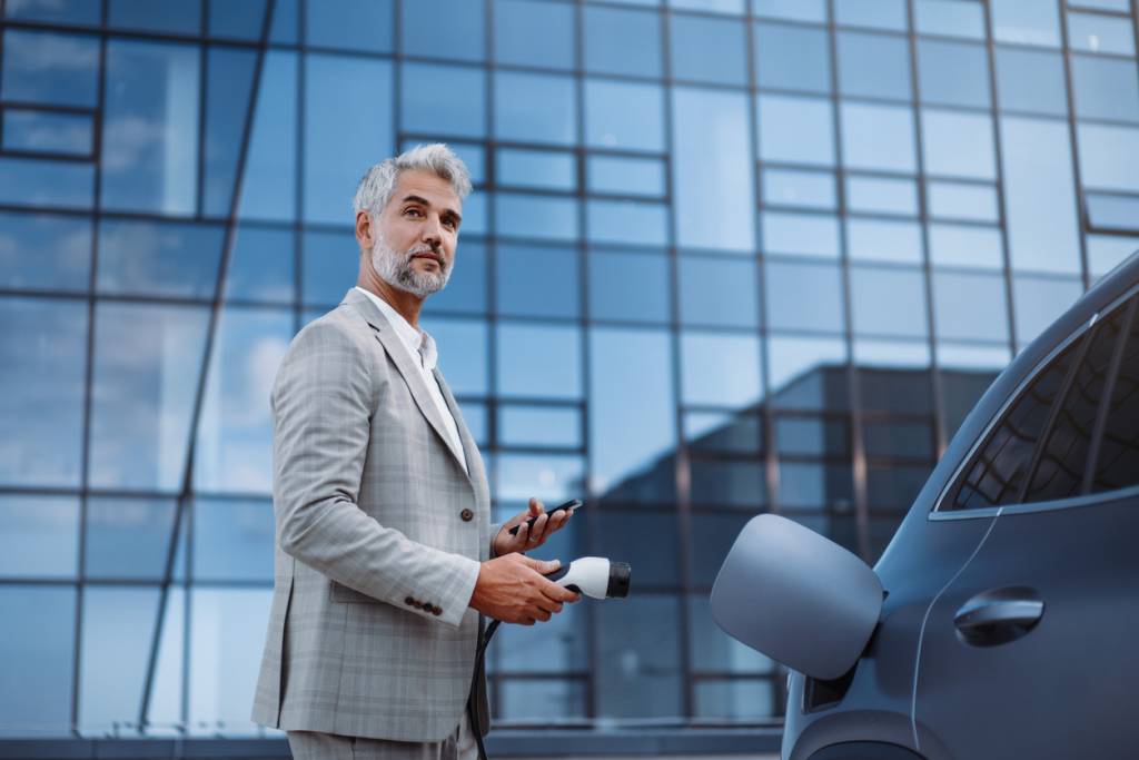 Borne de recharge en entreprise