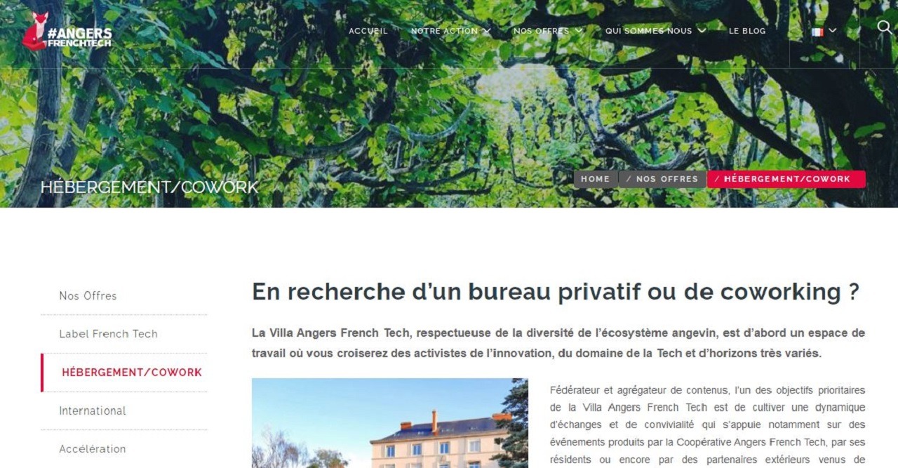 Villa Angers French Tech