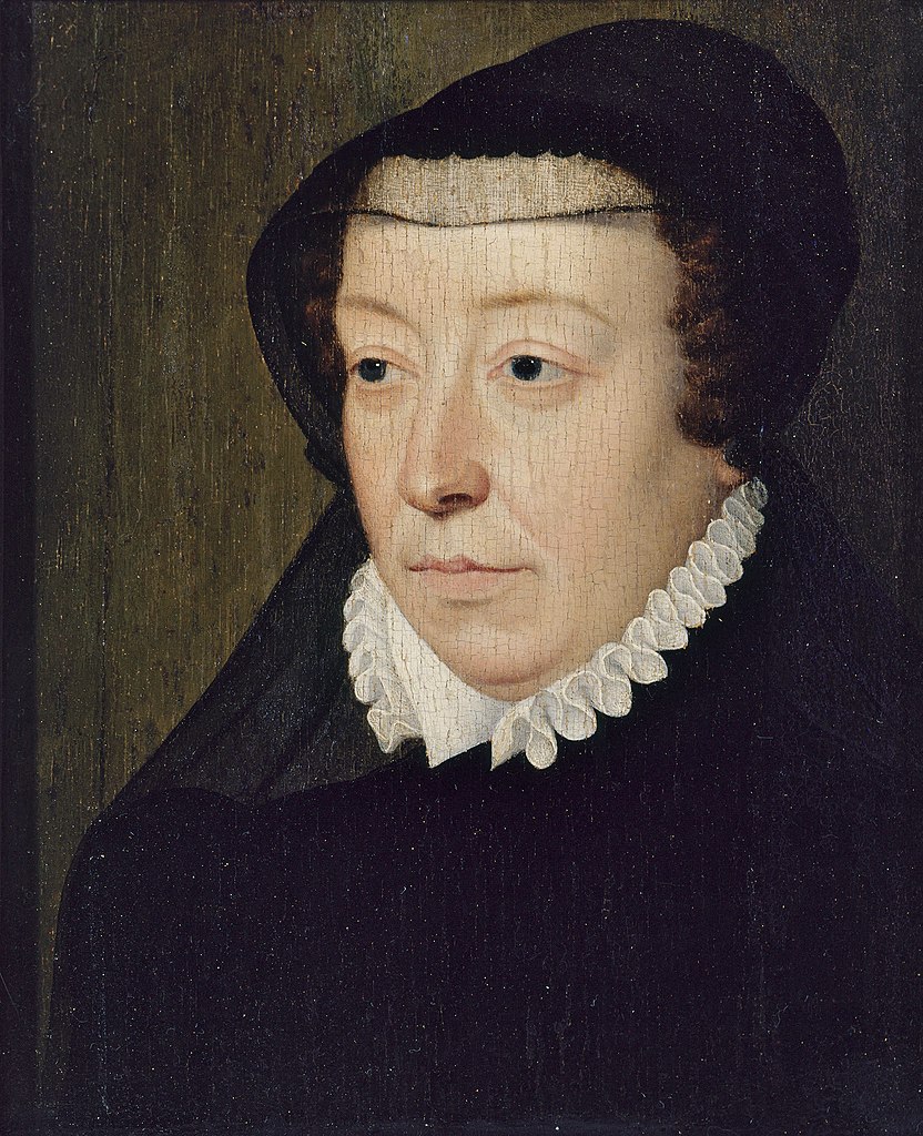 Portrait de la reine noire, Cathérine de Médicis