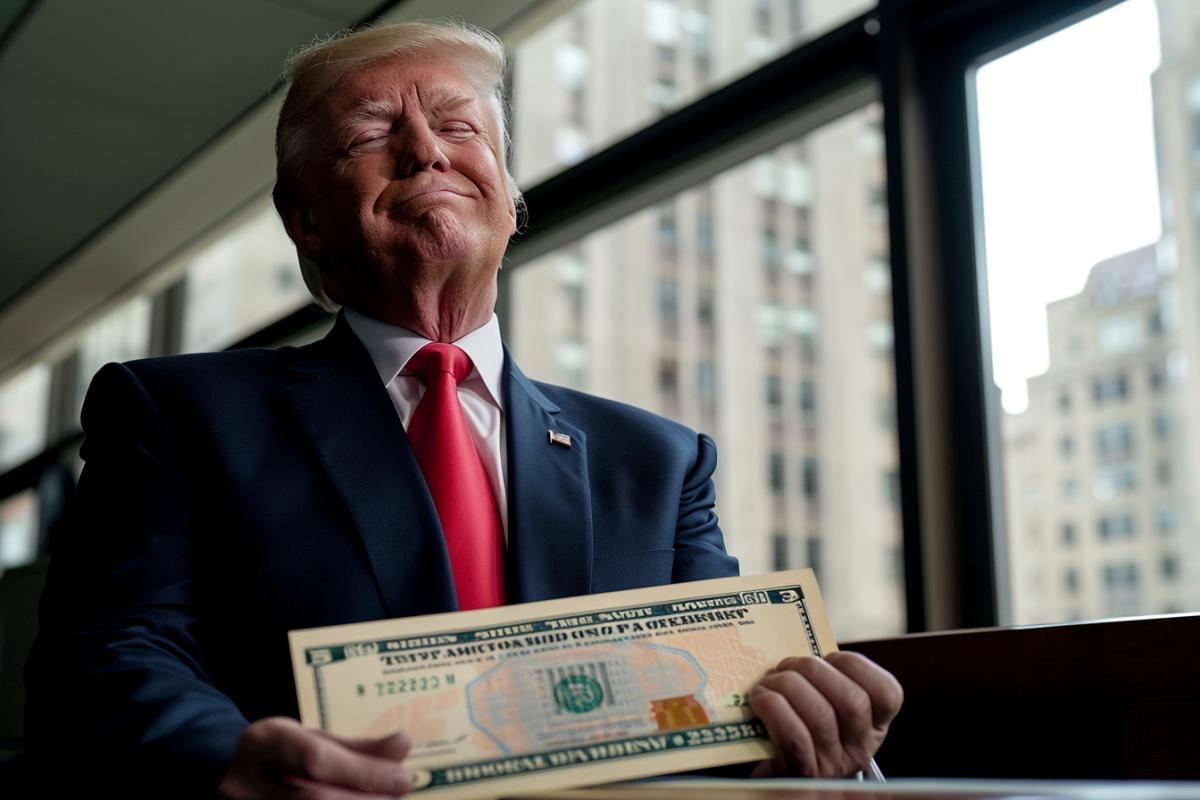 Jamais vu: Comment Trump a empoché 2,5M$? (Détails choquants)