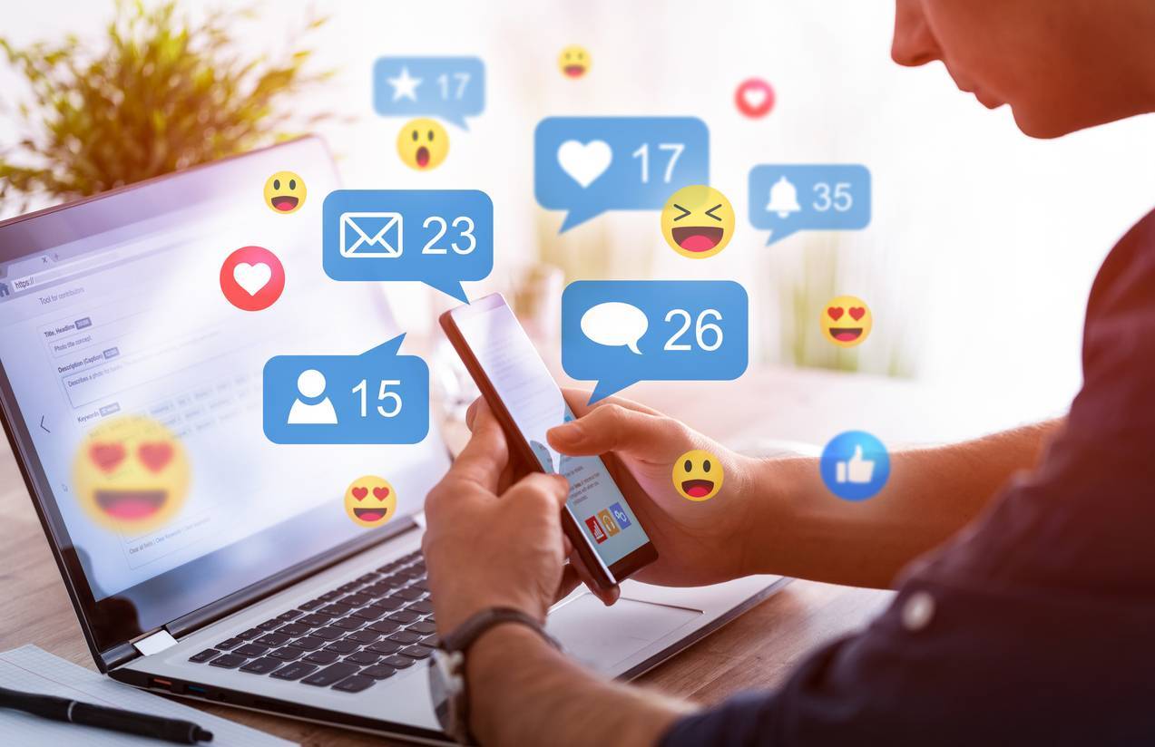 likes réseaux sociaux