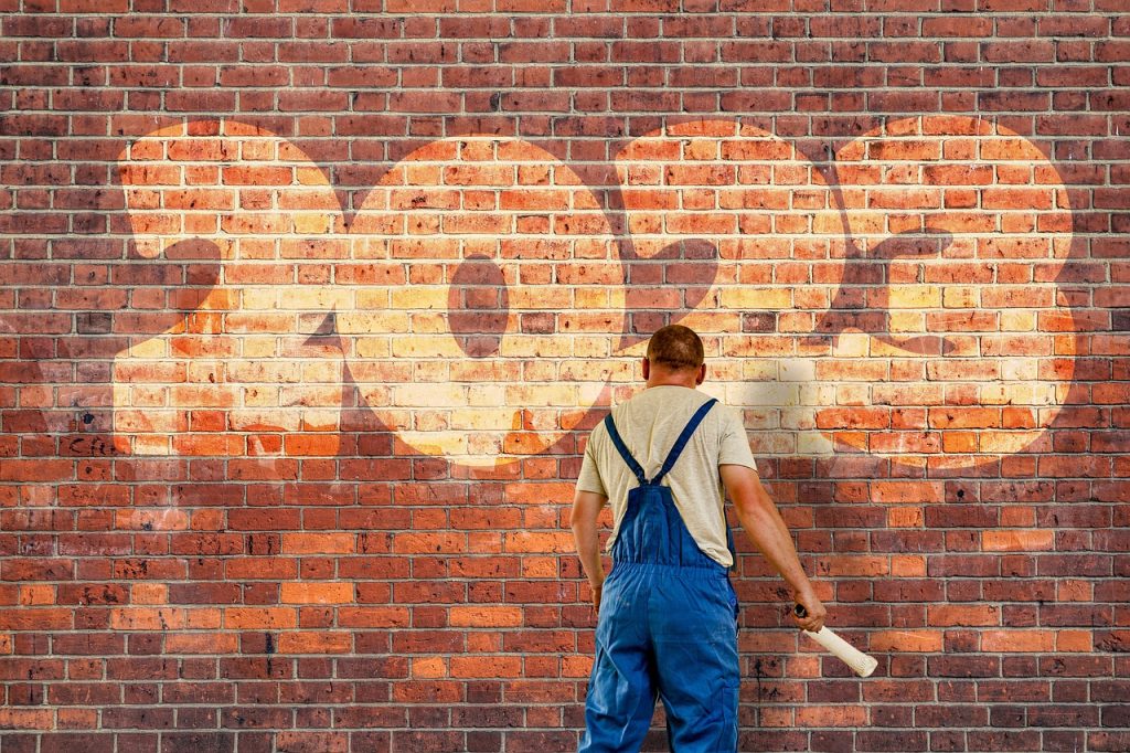 rénovation du mur d'une maison ancienne
