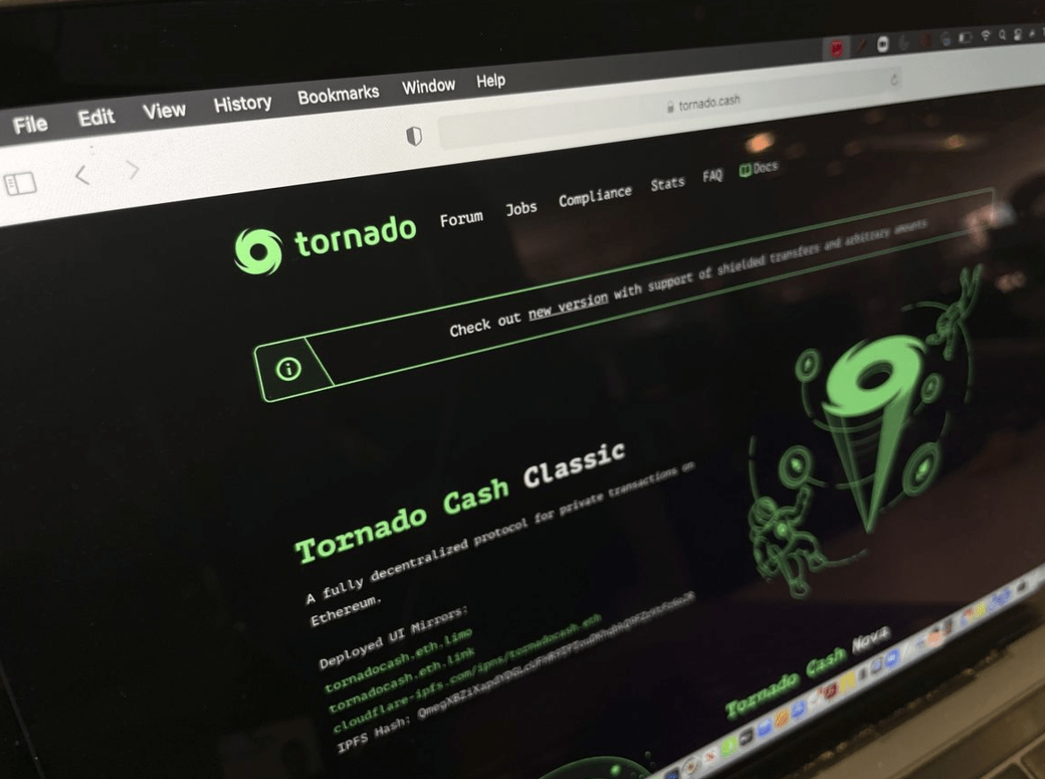 Mauvaise nouvelle pour Tornado Cash ! Il est blacklisté aux États-Unis !