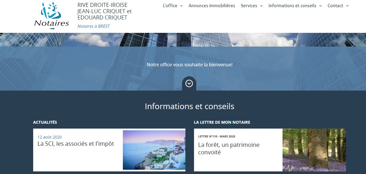L’office notarial Thomas LOUSSOUARN