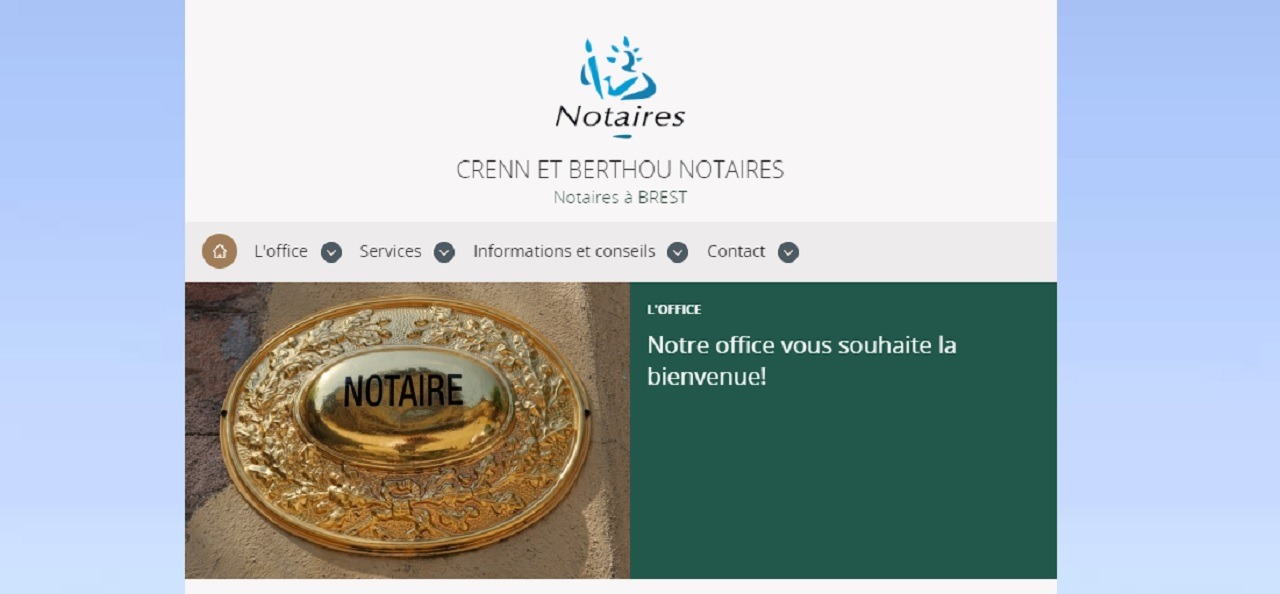 CRENN ET BERTHOU NOTAIRES