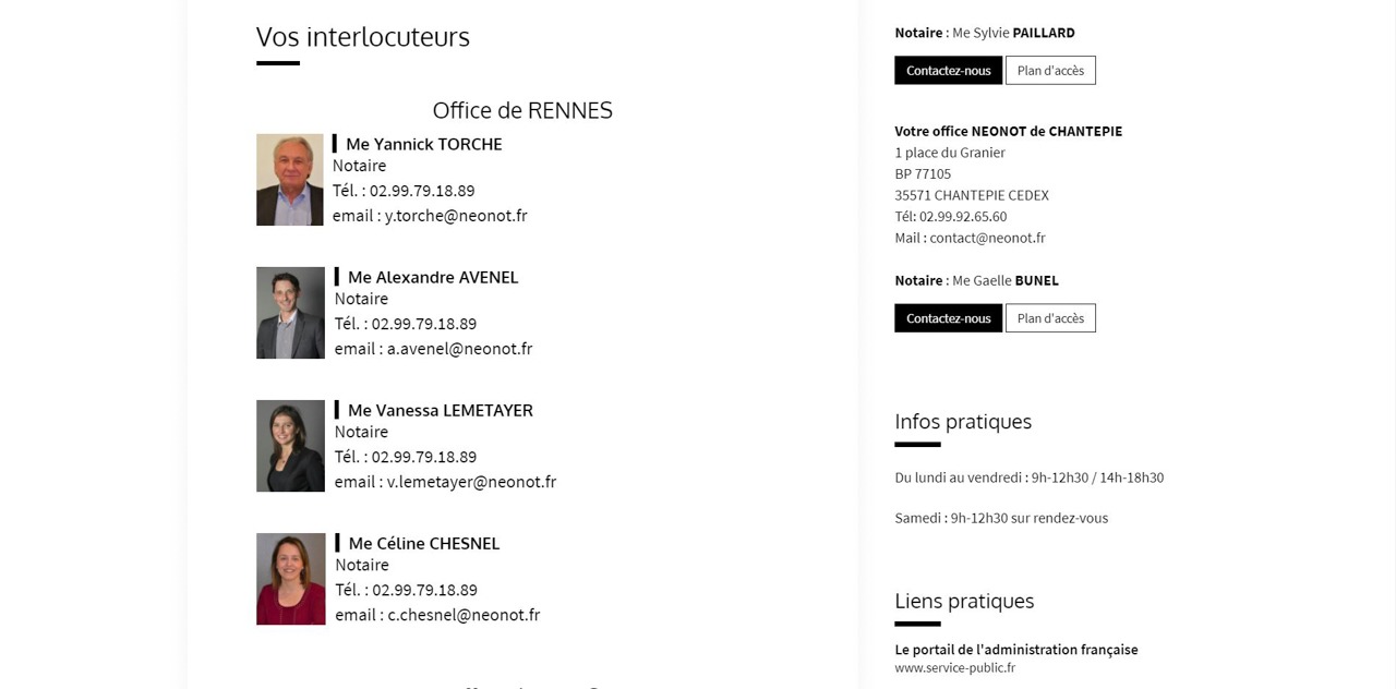 8 meilleurs notaires sur Rennes