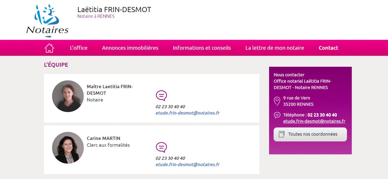 8 meilleurs notaires sur Rennes