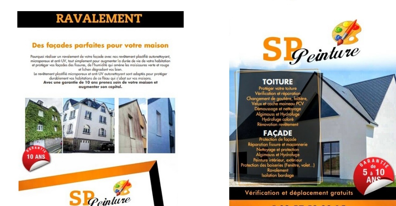 SP peinture, nettoyage, ravalement