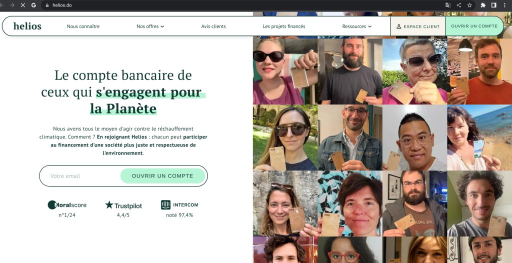 Helios, banque éco-responsable