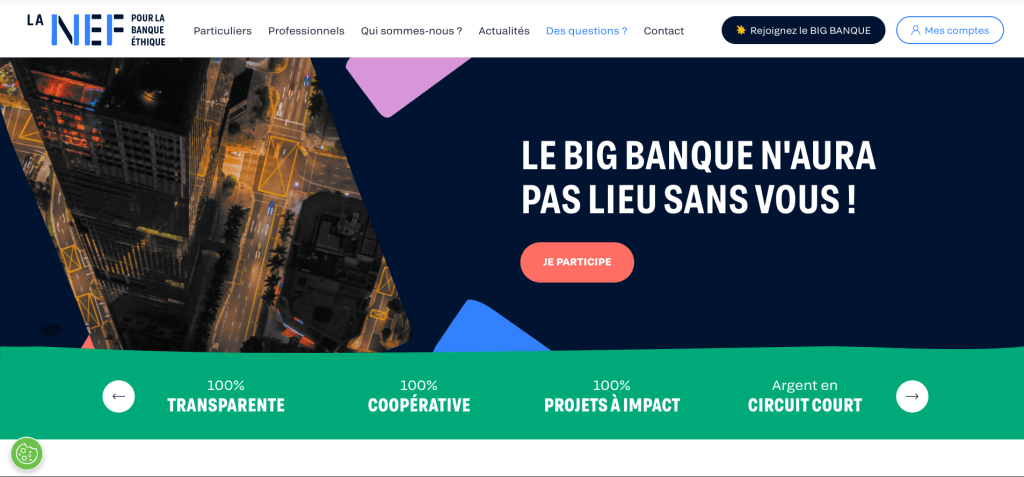banque en ligne éco responsable