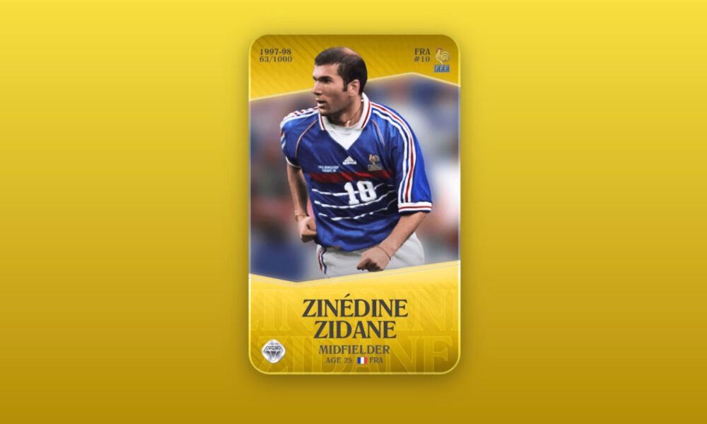 Zinédine Zidane entre dans la cours des grands ! Il se lance dans le blockchain