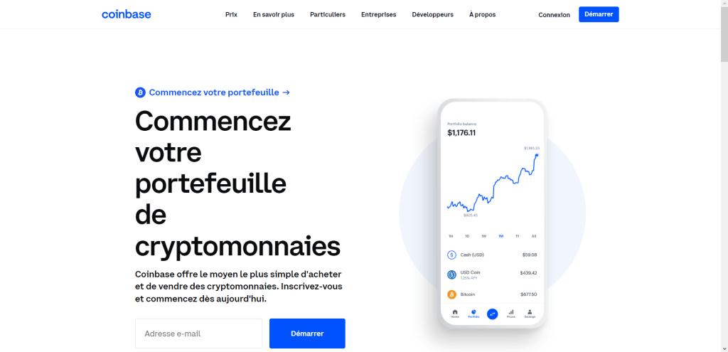 coinbase plateforme