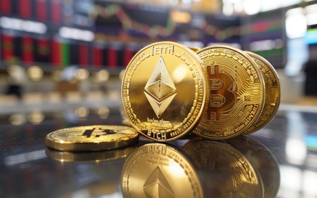 Hausse du prix d'Ether (ETH) et Bitcoin (BTC) avant l'approbation d'ETF